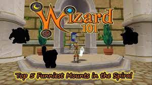 Wizard101 The Top 5 Funniest Mounts In The Spiral Wizard101 Funny Gamer Girl