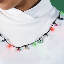 Wearable Christmas Lights Necklace Magic Matt S Brilliant Blinkys