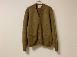 60s ビンテージ Brian MacNeil ミックスモヘアカーディガン 毛足長 ...