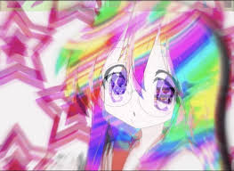 Lucky Star Glitchcore V2 Lucky Star Abstract Artwork Anime