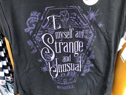 Barbara mentioned that i have been writing a lot about him in my cryptids/supernatural journal and that i should just make a journal dedicated to him. Photos New Strange And Unusual Lydia Deetz Beetlejuice Shirt At Universal Studios Florida Wdw News Today