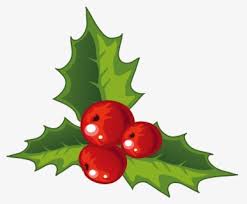 Free Christmas Holly Clip Art With No Background Clipartkey