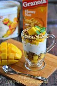 violet s kitchen 紫羅蘭的爱心厨房 芒果优格芭菲mango yogurt parfait yogurt parfait desserts food