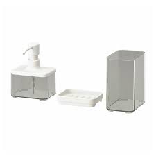 Brogrund Badezimmer Set 3 Tlg Ikea Osterreich Bathroom Sets Wash Basin Accessories Sink Accessories