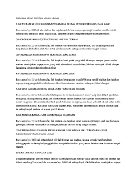 Pertanyaan itulah yang sering saya jumpai. Fadhilah Asma Merah Delima