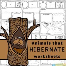 You can use our amazing online tool to color and edit the following hibernation coloring pages. Free Animals That Hibernate Worksheets