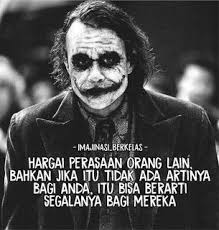 Seperti yang kamu tahu, di film itu ia berpasangan dengan. Pin On Gambar Kata2 Bijak Joker
