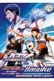 Kuroko No Basuke Winter Cup Compilation Shadow And Light Anime Dvd Kuroko Fantasia Anime Personagens De Anime