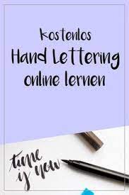 Beginne mit einfachen motiven und erlerne die grundlegenden techniken. Kostenlos Hand Lettering Lernen Online Vorlagen Downloaden Lettering Lernen Lettering Lernen
