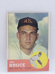 Bob Bruce 1963 Topps Baseball #24 Ex