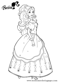All the imagination of barbie, all the magic of a mermaid. Barbie Princess Coloring Pages Mermaid To Print Free Printable Tale Dialogueeurope