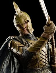 The elves are distinguished from the other two races, the men and the dwarves, especially by the fact of their near immortality. Weta Workshop