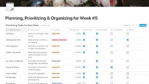 How I Plan My Week With Notion And Gtd In 2020 Study Planner Printable Notions How To Plan