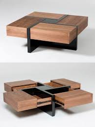 23 Amazing Diy Coffee Table Ideas You Should Use Today Enthusiasthome In 2020 Tea Table Design Modern Square Coffee Table Coffee Table Design Modern