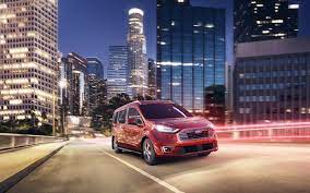 Download Wallpapers Ford Transit Connect Street 2019 Cars Red Transit Connect Vans Ford Besthqwallpapers Com Ford Transit Wallpaper Car Wallpapers