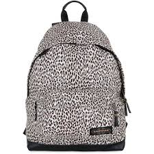 Eastpak Women 24l House Of Hackney Printed Backpack 135 Liked On Polyvore Featuring Bags Backpacks Leopard Leathe Genuine Leather Bags Bags Leopard Bag