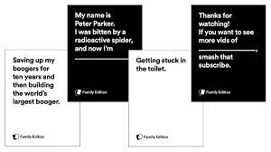 Cards against humanity is meant to be remixed. Cards Against Humanity Has A New Family Friendly Edition You Can Download For Free Dicebreaker