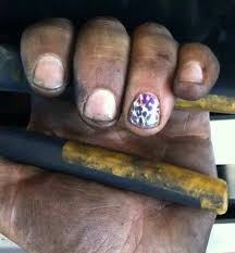 Mechanic Wearing Jamberry Tool Box Unusual Things Sewing Seams