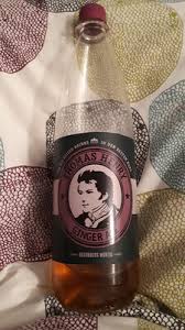 The ginger beer soft drink may be mixed with beer (usually a british ale of some sort) to make one type of shandy, or with dark rum to make a drink, originally from bermuda, called a dark 'n' stormy. Thomas Henry Ginger Ale 1 L