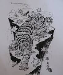 Custom design, more info tattoo.yoso.eu/. ã‚´ãƒŸãƒã‚³ ãƒ–ã‚¯ã‚¹ æ—¥æœ¬ Tigers Hawks Snakes By Horimouja Tattoo Japanese Style Tiger Tattoo Japanese Tattoo Designs