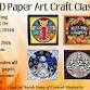 Fall & Christmas 3D Paper Art Workshop at Squatch event image