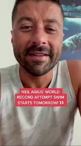 Thunderstorms? Heatwaves? NOTHING will stop Neil 🙌🇲🇹 #fyp #malta  #fypmalta #lovinmalta #swim #worldrecord #waveofchange