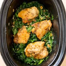 Craving an italian dish for dinner? Slow Cooker Braised Chicken Thighs With Garlicky Spinach For Two America S Test Kitchen