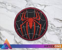 A marvel press trouxe um dos meus personagens. Spider Man Miles Morales Logo Chest Iron On Embroidered Patch Custom Patch Patches Pins Cost Iron On Embroidered Patches Custom Patches Embroidered Patches