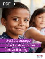 Education For Health and Well-Being:: Unesco Strategy On