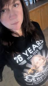 Got my shirt today thank you Ozzy YEARS 1962023 2025 2025 YEAR 76 1948-2025  1948 EBO тнАни You 3 FOR 76 YEARS 1948-2025 1948 MBOURNE 031 c8 THANK YOU  FOR HE MEMORIES