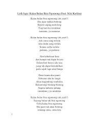 Download your search result mp3, or mp4 kalau bulan bisa ngomong cover ( rec by latuheru ) live mp3 duration 4:31 size 10.34 mb / beta latu 4. Lirik Lagu