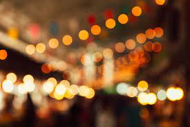 Premium Photo Night Festival Light Blur Background Blurred Background Festival Lights Blurred Lights