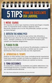 5 Tips Para Tener Un Excelente Dia De Trabajo Egresados Umayor Productividad Motivacion Laboral Felicidad Laboral Rr Hh
