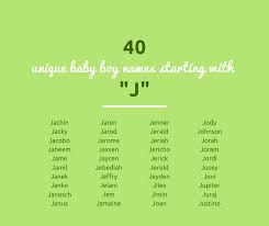 You'll find all the inspiration you'll need! 40 Unique Baby Boy Names Starting With J Annie Baby Monitor