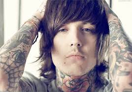 Since slicked back hair can be applied to a wide range of haircuts, we'll go over only the styling process. Fantasies Beautiful Oli Sykes Imagine Smut