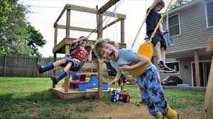 Backyard play areas are great for keeping kids active and entertained at home. Garden Design Ideas With Children S Play Area Youtube