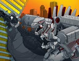 One of the movie's biggest reveals is to mechagodzilla was initially created in 1974 by japanese film and theater production company toho. Godzilla Vs Mechagodzilla Godzilla Vs Kong Know Your Meme