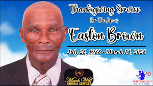 Easton Brown "Bro. Vin" Funeral Service