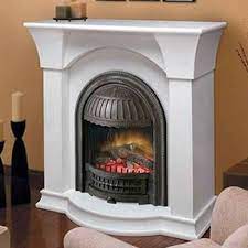 Freestanding electric fireplace entertainment stand in white with 50 in. Electric Fireplaces Albany Ny Northeastern Fireplace