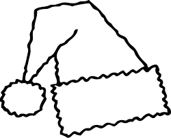 Santa Hat Coloring Pages Coloring Pages To Print Christmas Coloring Pages Coloring Pages