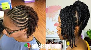 With this look, you get a stylish beard with an angular look in addition to a twists with high fade. 39 Best Flat Twists Hairstyles For Black Natural Hair To Try