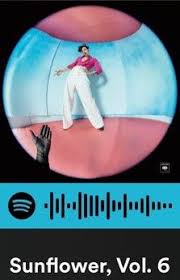 Sunflower Vol 6 Spotify Scan Code En 2020 Portadas De Discos Famosos Filtros Para Fotos Tumblr Imagenes De Letras