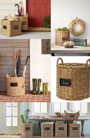 I M Obsessed With These Storage Baskets Perfect For Use In The Foyer Laundry Room Living Room Bedr Country Living Room Furniture Home Laundry Room Baskets