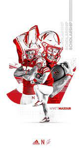 Nebraska Sports Graphic Design Sports Design Inspiration Sports Design Layout