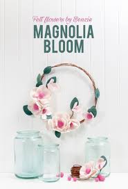 Download Magnolia Flower Wreath Benzie Design