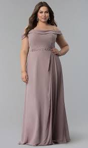 Off The Shoulder Long Cowl Back Plus Prom Dress Plus Prom Dresses Formal Dresses Long Plus Size Prom Dresses