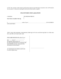 This category has only the following subcategory. Canada Statutory Declaration For Non English Speaking Person Legal Forms And Business Templates Megadox Com