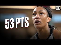 A'ja Wilson Ties WNBA Scoring Record w/ 53 Points