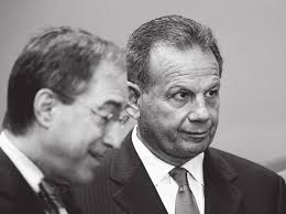 A blue-ribbon scarecrow