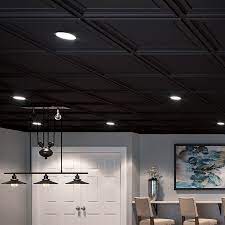 Buy black ceiling tiles tiles and get the best deals at the lowest prices on ebay! Genesis Archives Black Ceiling Tiles Finishing Basement Black Ceiling